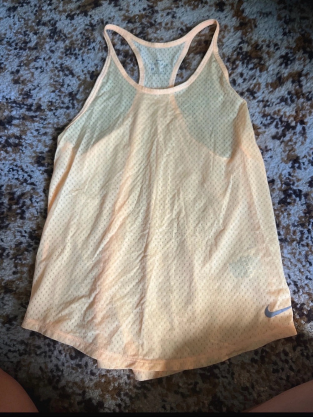Nike Women’s Peach Mesh Racerback Tank